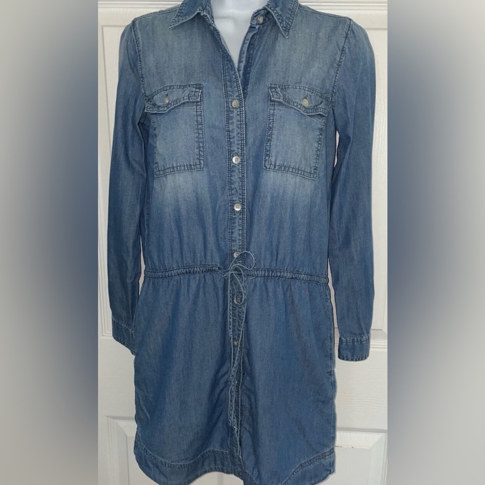 Gap Dresses | Gap Jean Dress | Color: Blue | Size: S